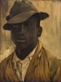 Frans Oerder, Portrait of the Artist’s Gardener, oil on canvas