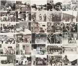 Glimpses of the Fifties and Sixties, series by Sam Nhlengethwa, colour photo lithograph on paper, offered May 2023