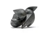 Edoardo Villa, Abstract Form, bronze with a black and green patina