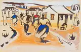 Gerard Sekoto, Township Scene