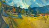 Stanley Pinker, Winding Roadway