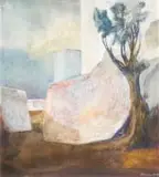 Leon de Bliquy, Ou Boom en Mure (Old Tree and Walls)