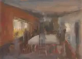 Carl Büchner, Skemer Eetkamer (Twilight Dining Room)