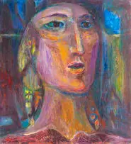 Marthinus la Grange, Dô in Diep Kleur (Dô in Deep Colour), oil on board