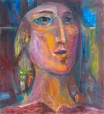 Marthinus la Grange, Dô in Diep Kleur (Dô in Deep Colour), oil on board