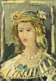 Christo Coetzee, Portrait of a Woman, oil on board