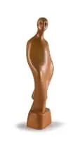 Frieda Ollemans, Walking in the Rain, kiaat
