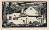 Jacobus Hendrik Pierneef, Preller se Huis, Pretoria (Preller's House, Pretoria) (Nilant 34)