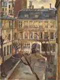 Maud Sumner, 3 Rue Campagne Première, oil on canvas