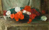 Frans Oerder, Still Life with Begonias, oil on canvas