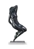 Trans-Figure IX (S252) by Dylan Lewis, 2006, bronze, offered Mar 2023