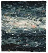 Jake Aikman, HR Seascape Aggregate IV, oil on board