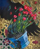 Helmut Starcke, Clumsy Angel II, acrylic on canvas
