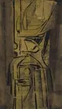 Sidney Goldblatt, Geometric Abstract, mixed media on paper