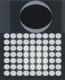 Victor Vasarely, Black and White, screenprint on paper