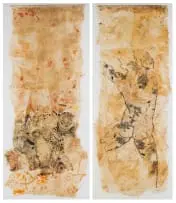 Andrew Verster, Abstract Figure I, Abstract Figure II, two, mixed media