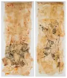 Andrew Verster, Abstract Figure I, Abstract Figure II, two, mixed media
