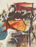 Fred Schimmel, Abstract Composition, digital print