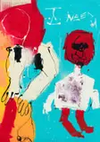 Stompie Selibe, I Need U, mixed media on paper