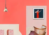 Sam Nhlengethwa, Interior, mixed media with collage on paper