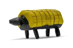 Dr Phuthuma Seoka, Yellow Creature, painted wood