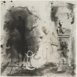 Deborah Bell, Harmonia I, chine collé, drypoint, spitbite and aquatint