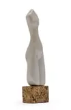 Daniel Stephen Borbereki-Kovacs, Nude Figure, marble on stone base