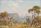 Henry Bredenkamp, Mountainous Landscape, oil on board
