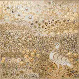 Esias Bosch, Bird in Landscape Lustreware Tile