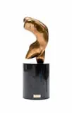 Naomi Press, Dancer, bronze, on a granite base