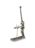 Venus a la Giraffe by Salvador Dalí, 1973, bronze with silver patina, on a bronze base, sold Mar 2023