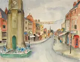 Kenilworth Show by Maud Sumner, watercolour and ink on paper, sold Mar 2023