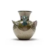 Rorke's Drift, A Stoneware Bird-shaped Jug, stoneware with incised decoration