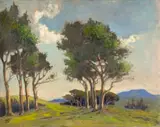 Nita Spilhaus, Landscape with Trees