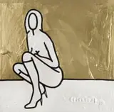 Richard Scott, She Made It Look Easy, acrylic on canvas