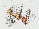 Bev Butkow, Submit III, lithograph on paper