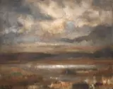 Lindsay Patton, Shadowlands of Inner Reflection, oil on canvas
