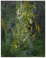 Gabrielle Kruger, Water Willow, acrylic on board