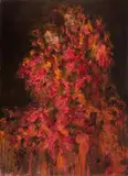 Shany van den Berg, Pollinated, oil impasto on board