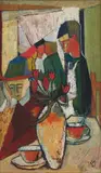 Cecily Sash, Still Life with Red Tulips