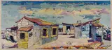 Willie Bester, Lingelthu Store, mohair tapestry