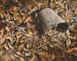 Keith Alexander, Bucket, oil on canvas laid down on board