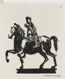 La Guerra in Colonia by William Kentridge, chine collé and linocut on paper, sold Nov 2022