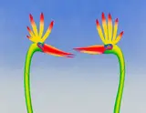 Disguise by Norman Catherine, airbrush on paper, sold Oct 2022