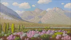 Jan Ernst Abraham Volschenk, Joy of Spring, oil on canvas