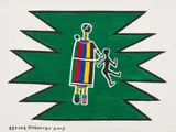 Esther Mahlangu, Ndebele Mother and Children