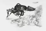 Diane Victor, The Awakening, lithograph on paper