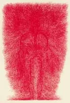 Walter Oltmann, Bleeder, colour etching on paper