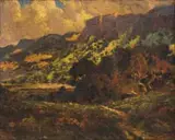 Edward Roworth, Rondebosch, Back of Table Mountain