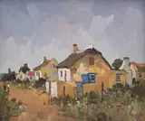 Conrad Theys, Village Scene
